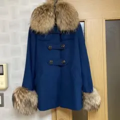 ROYAL PARTY ロイヤルパーティ リアルファー付きコート