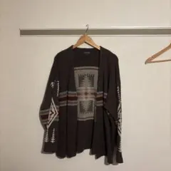 Pendleton 幾何学模様 カーディガン L