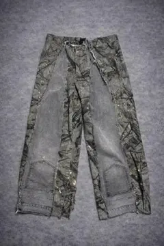 リアルツリー リメイクデニムパンツ