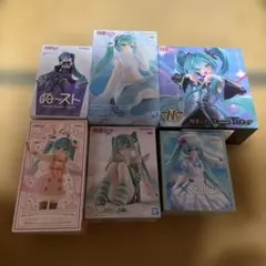 最新プライズフィギュア 9体セット まとめ売り - メルカリ