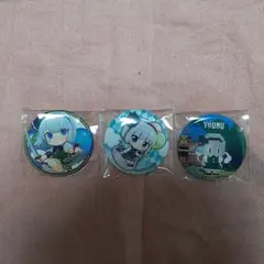 東方project　魂魄妖夢　缶バッジ3個セット