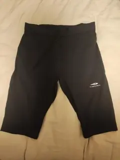 TIGORA ランニングタイツ ハーフパンツ ブラック Mサイズ