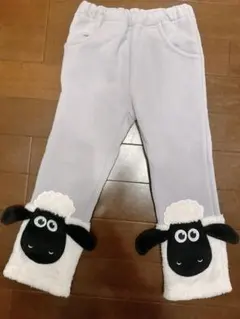 ひつじのショーン　羊フリースロングパンツ