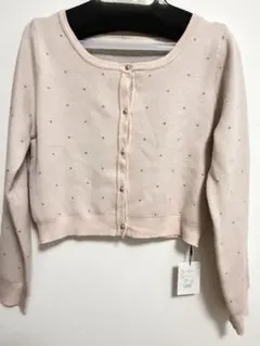 ✧新品✧GRL ドット柄ジャガードニットカーディガン[lt154] タグ付き