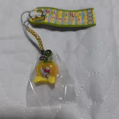 【ご当地キティ】夏みかん　山口限定　キーホルダー　根付け　キティーちゃん ご当地キティ】夏みかん 山口限定 キーホルダー 根付け キティーちゃん