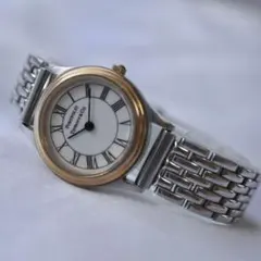 Tiffany＆Co. シルバー×ゴールド PORTFOLIO 腕時計 1616のサムネイル