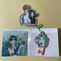 セーラームーン　みちる　ネプチューン　キャラクターシート　当時物　レア　貴重 美少女戦士セーラームーンS 海王みちる セーラーネプチューン