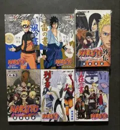 NARUTO ナルト外伝・NARUTO展・映画 入場特典　コミック6冊セット