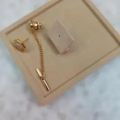 美品 BALLY バリー☆ 8角形 カフス ゴールド＆シルバーのサムネイル