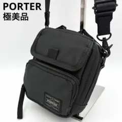 ポーター ドライブ マルチポーチ ショルダーバッグ 黒 ナイロン コンパクト