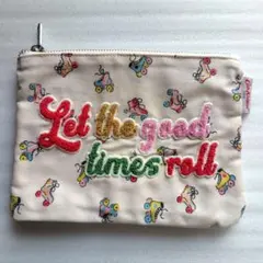 Cath Kidston 刺繍ポーチ