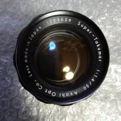 希少 前期型 8枚玉 Super takumar 50mm f1.4のサムネイル