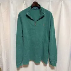 y042813 POLO RALPH LAUREN フリース　XXL　ニットセー