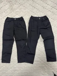 ブランシェス　ブラック　パンツ　120 2枚セット　キッズ