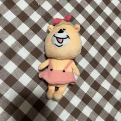 W♡C クマタンの彼女 ぬいぐるみストラップ