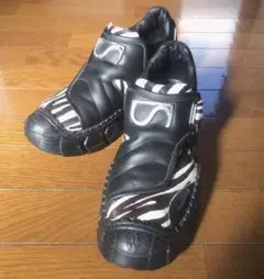 レア】NewRock ハラコ ベルクロ レザー 厚底スニーカー - メルカリ