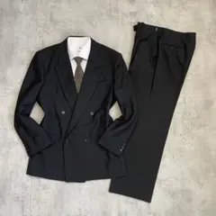 90's vintage モヘア ダブルスーツ セットアップ 結婚式　セレモニー