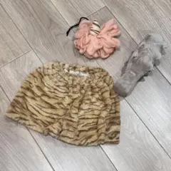 にゃん様専用【美品】3Coins 節分　鬼のパンツ&鬼のウィッグ　2点セット