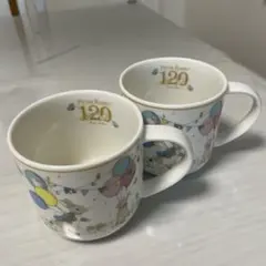 ピーターラビット 120周年 記念マグカップ2個セット