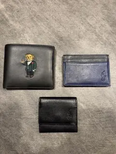 POLO RALPH LAUREN ポロベア 二つ折り財布 カードケース　コインのサムネイル