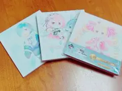 【3枚セット】リゼロ 一番くじ E賞 キャンバスボード（レム/ラム/ベアトリス）