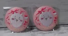 ちいかわ　刺繍缶バッチビスケット2 「ちいかわ(全身)」2個