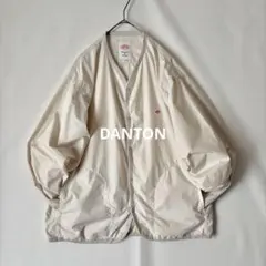 春夏 DANTON ダントン ノーカラージャケット 極薄