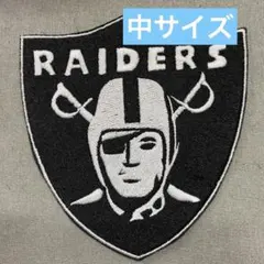 RAIDERS 刺繍ワッペン アイロンワッペン　中サイズ