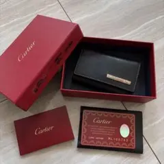 Cartier カルティエ キーケース ブラック レザー 6連L3000775のサムネイル