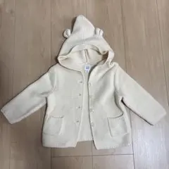 baby GAP フード付きカーディガン 12-18ヶ月　80