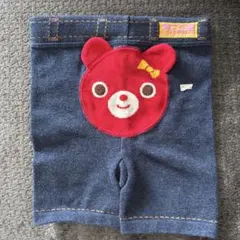 ミキハウス　ベビー70cm レギンス　デニム風　未使用