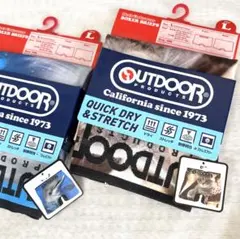 【新品未使用】猫&イルカ OUTDOOR ボクサーパンツ Lサイズ 2枚セット