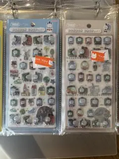 【正規品】きかんしゃトーマス ボンボンドロップシール 2種セットのサムネイル