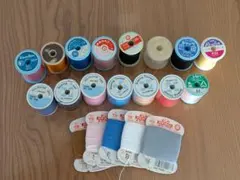 ポリエステルミシン糸セット 多色