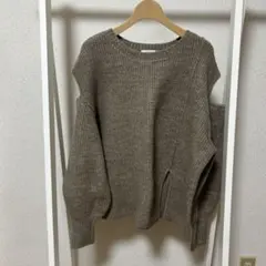 LOWRYSFARM 肩出しニット