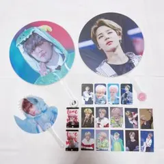 BTS ジミン うちわ トレカセット