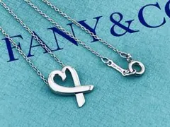 d099 ティファニー　ラビングハート　ネックレス　シルバー　925