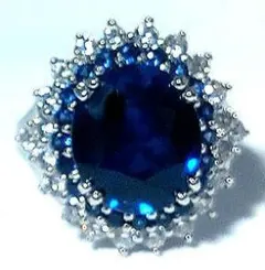 タイジュエリー 最上級ラボグロウン ロイヤルブルーサファイア8.35CT