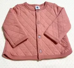 PETIT BATEAU キルティングアウター 12m ピンク