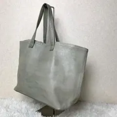 保存袋付きA.P.C. レザー トートバッグ ベージュCABAS MAIKO - メルカリ