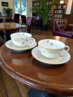 hiromichi nakano デイジー柄カップ2個セット ペア　コーヒー