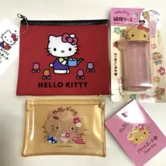 サンリオ　キティちゃん　日焼けキティ　小麦ギャル　カラコン　コンタクトケース