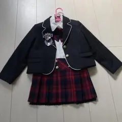 デコラピンキーズ 130 上下セットアップ女の子 入学式卒園式フォーマル