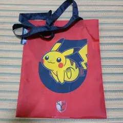 鹿島アントラーズ　ポケモン　手さげ袋　とINAXの手さげ袋