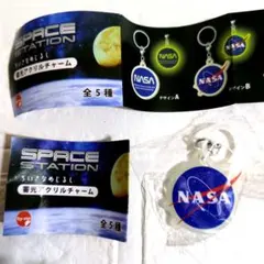 NASA★ ちいさなめじるし 蓄光アクリルチャーム 【デザインB】新品未開封