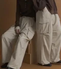 ワイドカーゴパンツ【SENSE OF PLACE】