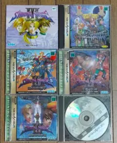 セガサターン　[シャイニング・フォース3他　シリーズ5本セット]