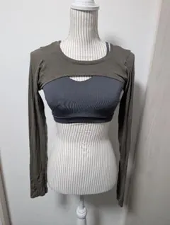 GUACTIVE オリーブグリーン Mサイズ Tシャツ