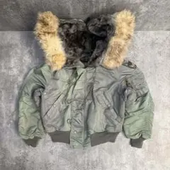 40s 50s USAF 米軍実物 N-2フライトジャケット ヴィンテージ M - メルカリ