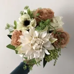 アーティフィシャルフラワー　ブーケ　ブートニア　ウェディングブーケ　ブライダル